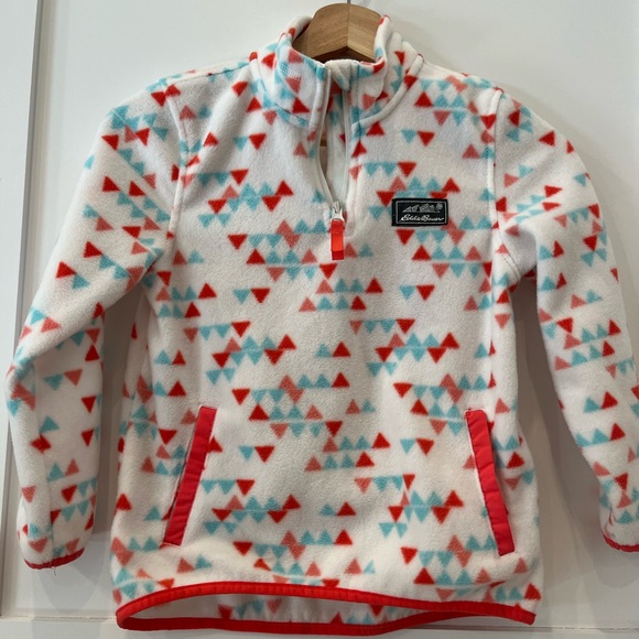 Eddie Bauer Other - Never worn girls Eddie Bauer lightweight fleece half zip size 7-8.